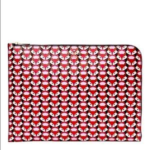 NWOT Kate Spade Geo Fox Laptop Case Sleeve.